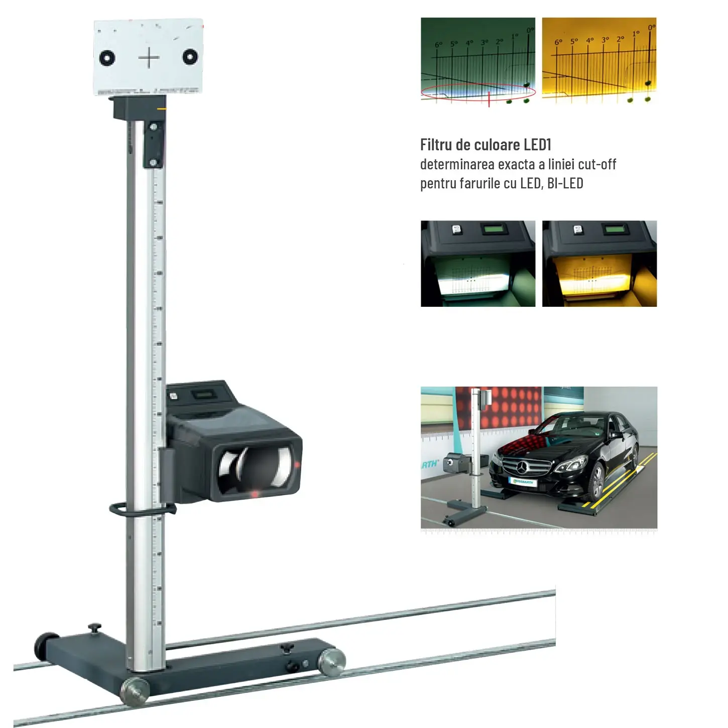 Aparat reglat faruri Beissbarth MLD 110