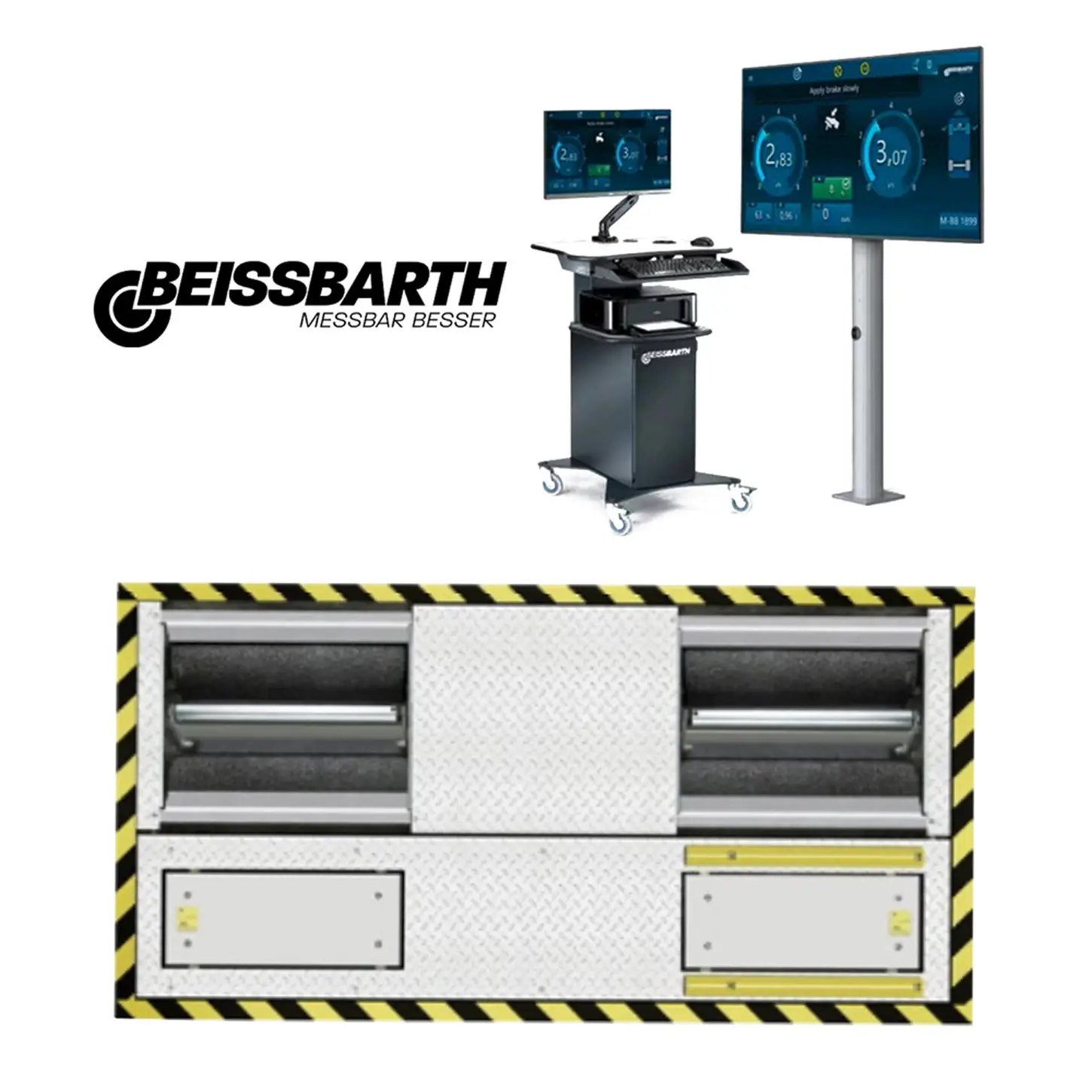 Beissbarth Stand franare auto BD 4131 + Tester Suspensie SA 640