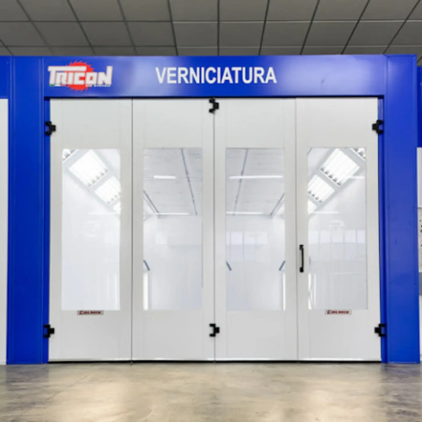 Cabina vopsitorie auto Tricon Italia
