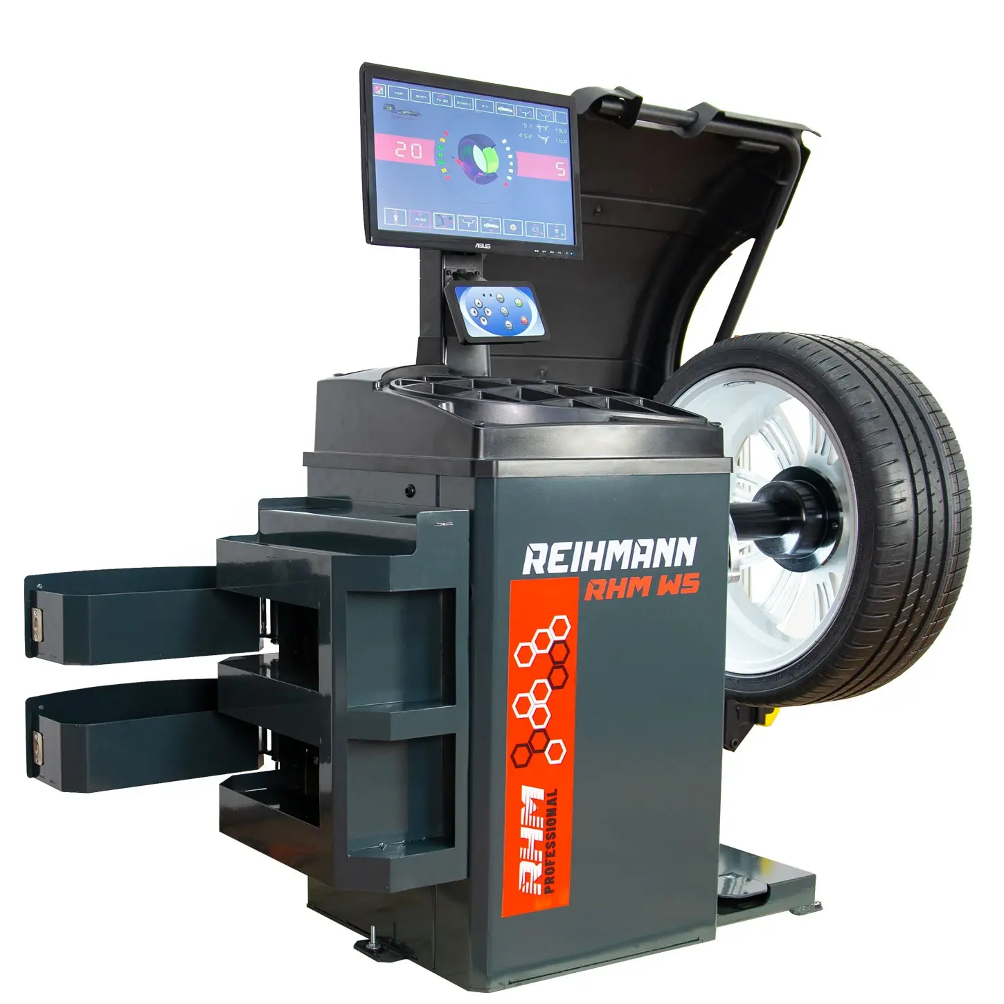 Aparat echilibrat roti RHM W5 automat cu laser
