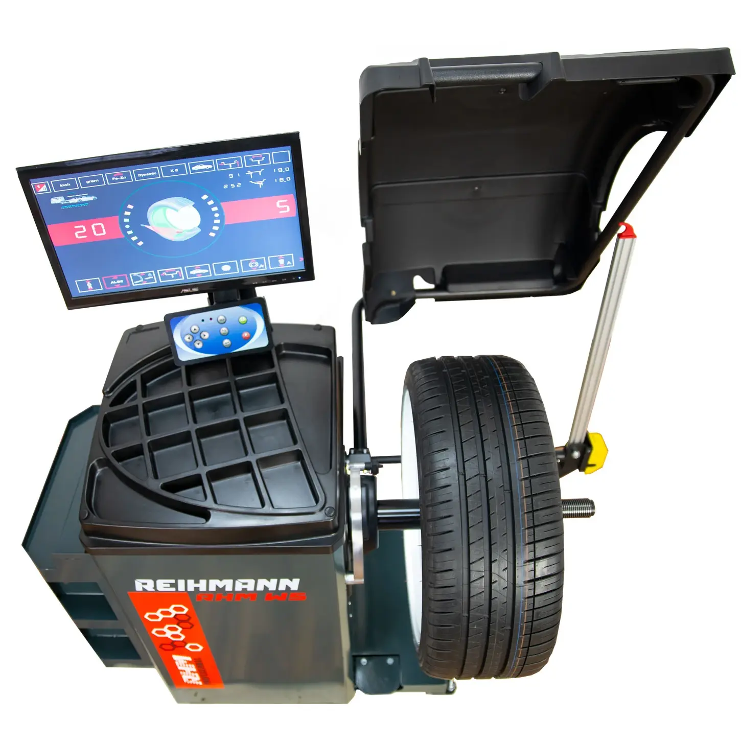Aparat echilibrat roti RHM W5 automat cu laser