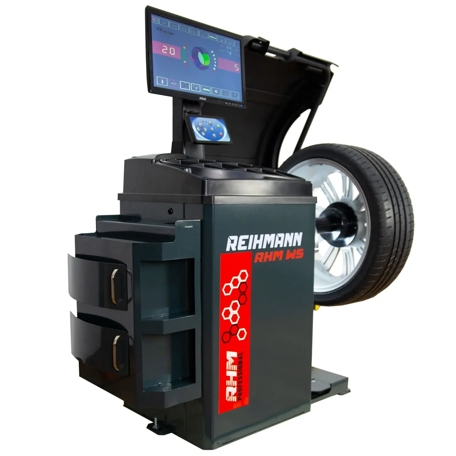 Aparat echilibrat roti RHM W5 automat cu laser