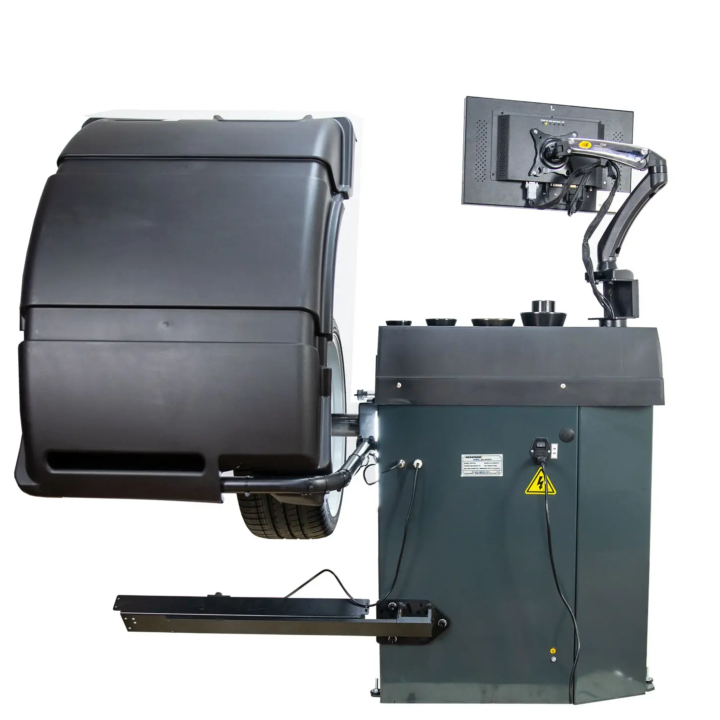 Aparat echilibrat roti RHM W8 cu touch screen si laser