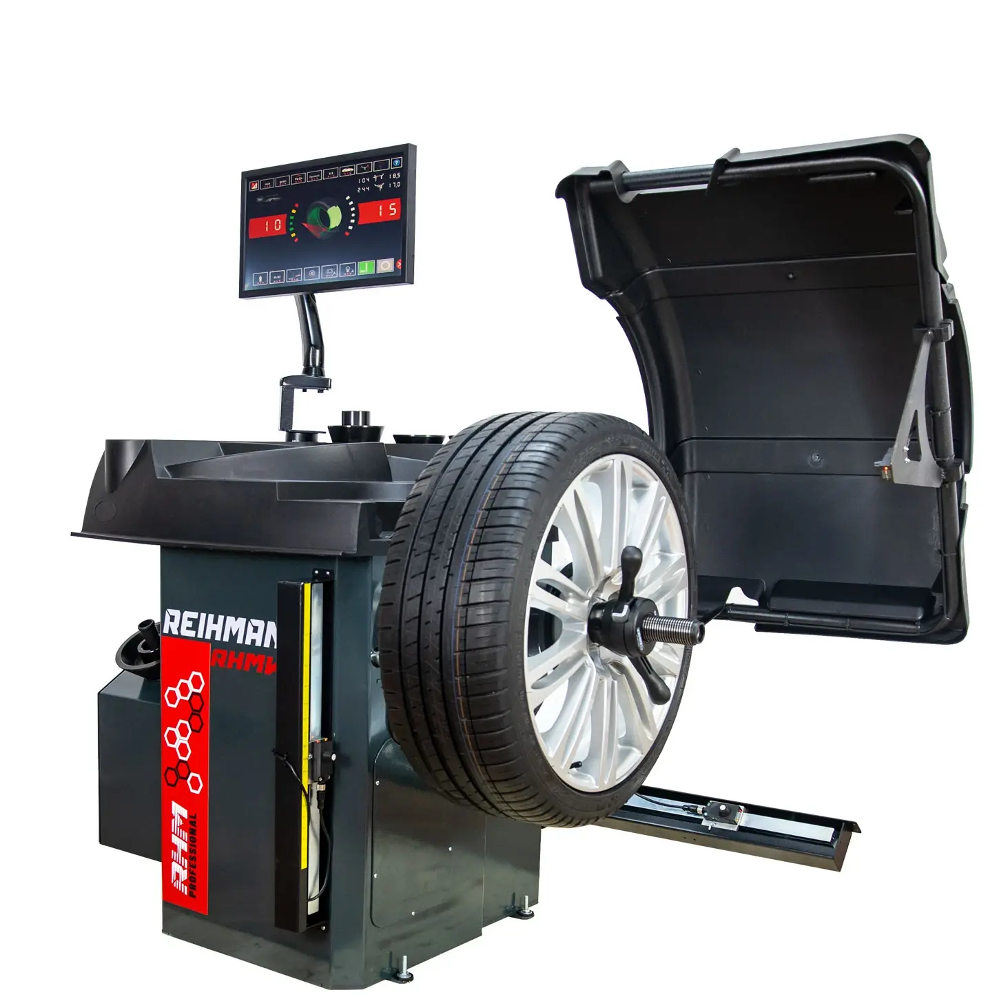 Aparat echilibrat roti RHM W8 cu touch screen si laser