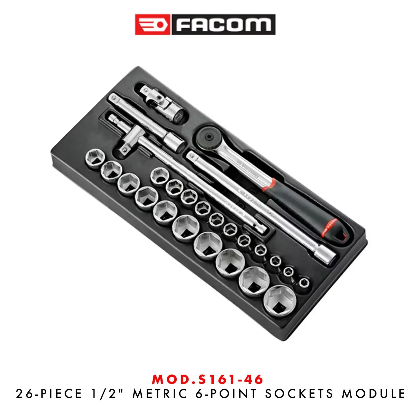 Dulap de scule ECHIPAT Facom JET+4 cu 8 sertare 146 piese