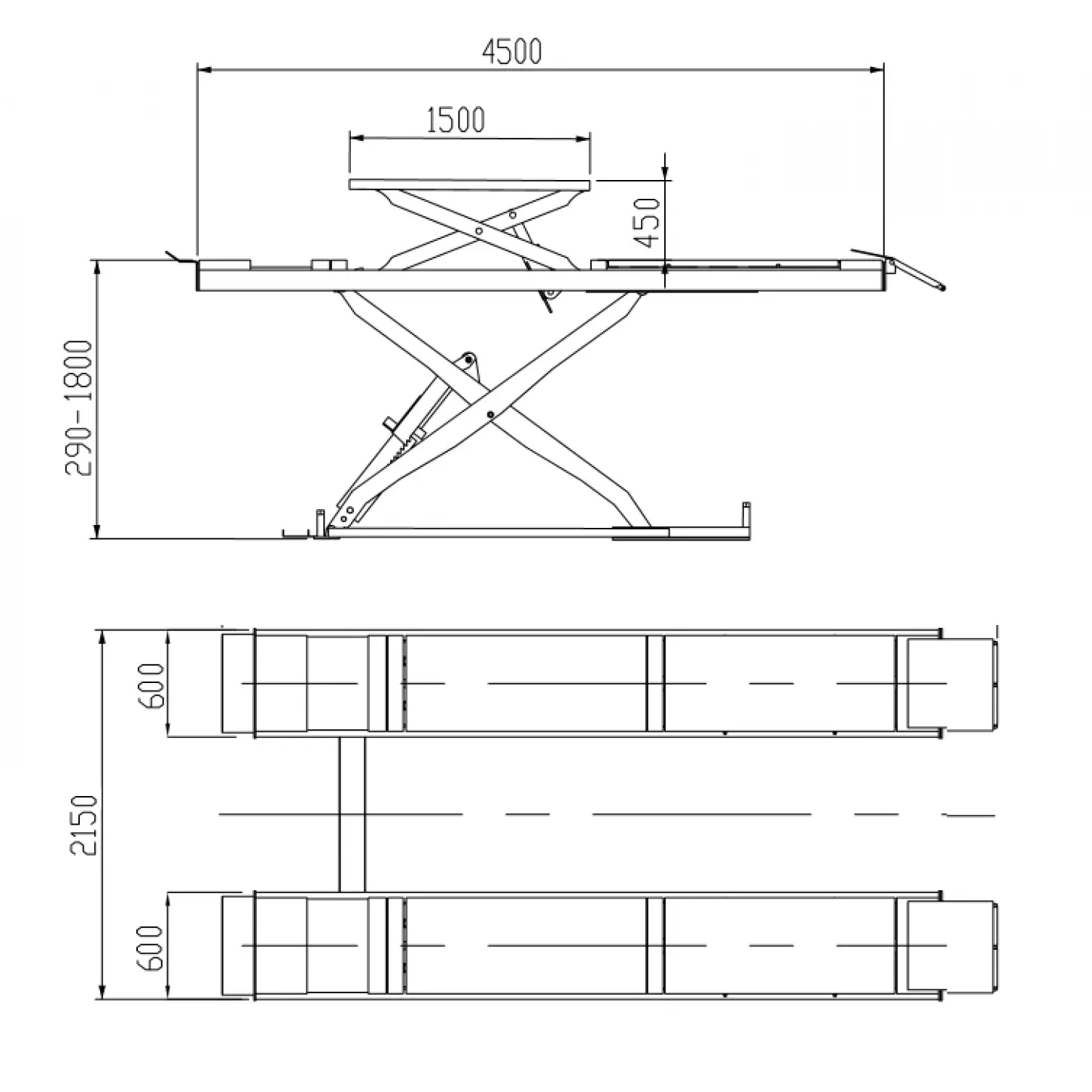 Pachet Aparat geometrie + Elevator Foarfeca