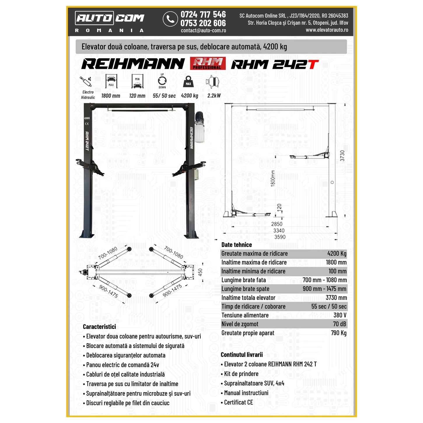 REIHMANN RHM 242T 4200 Kg