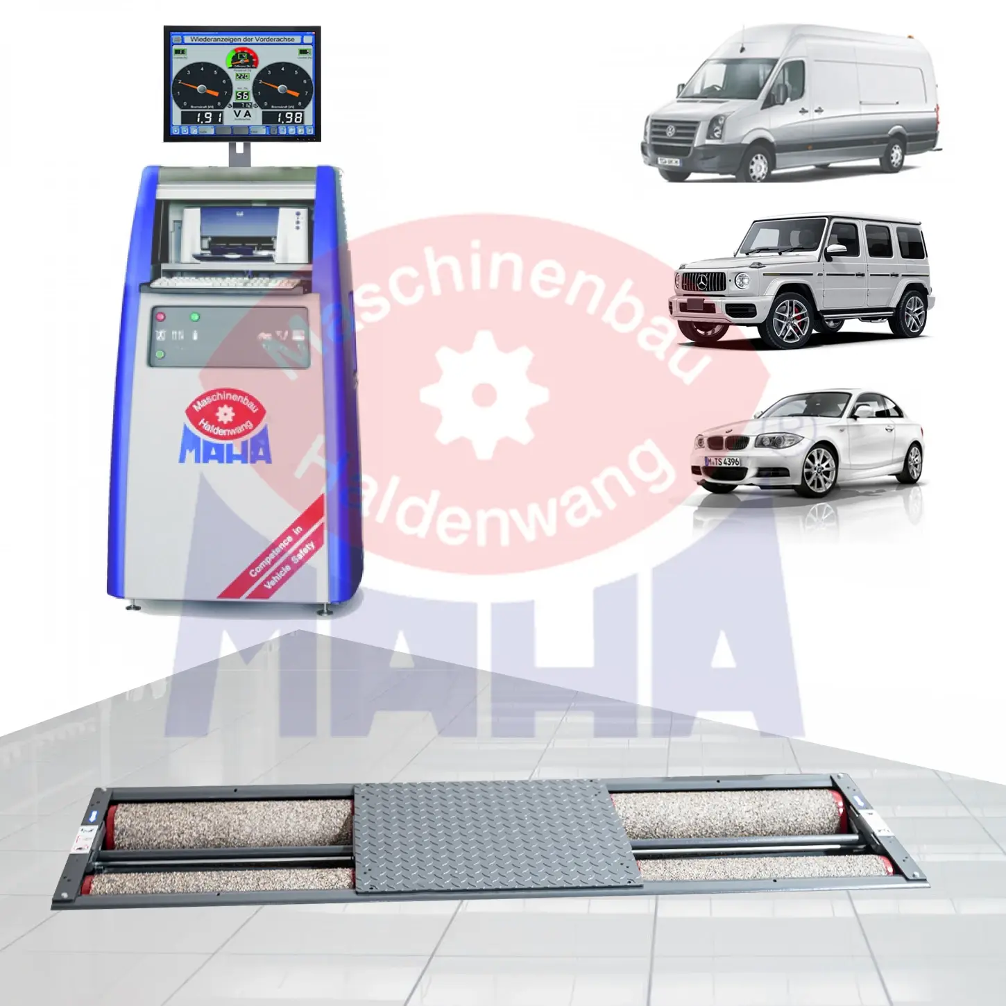 Stand franare MAHA MBT 2250 EUROSYSTEM