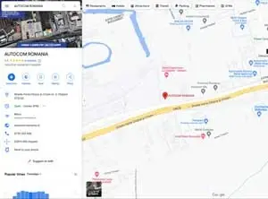 Locatie Autocom Romania