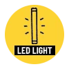 Iluminare LED pe interiorul jentii