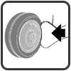 Forta talpa depresoare 1500 Kg (2800 Kg la piston)