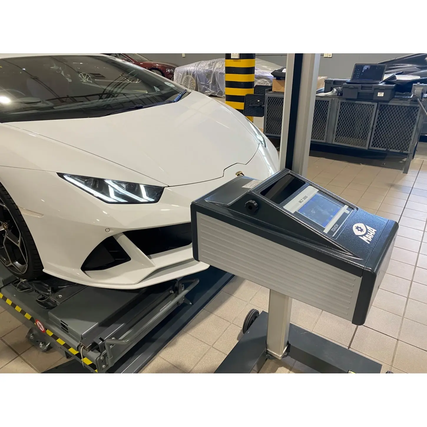 Aparat reglat faruri digital MAHA MLT 3000